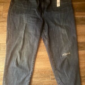 Chico's Dark Blue Ankle Jeans
